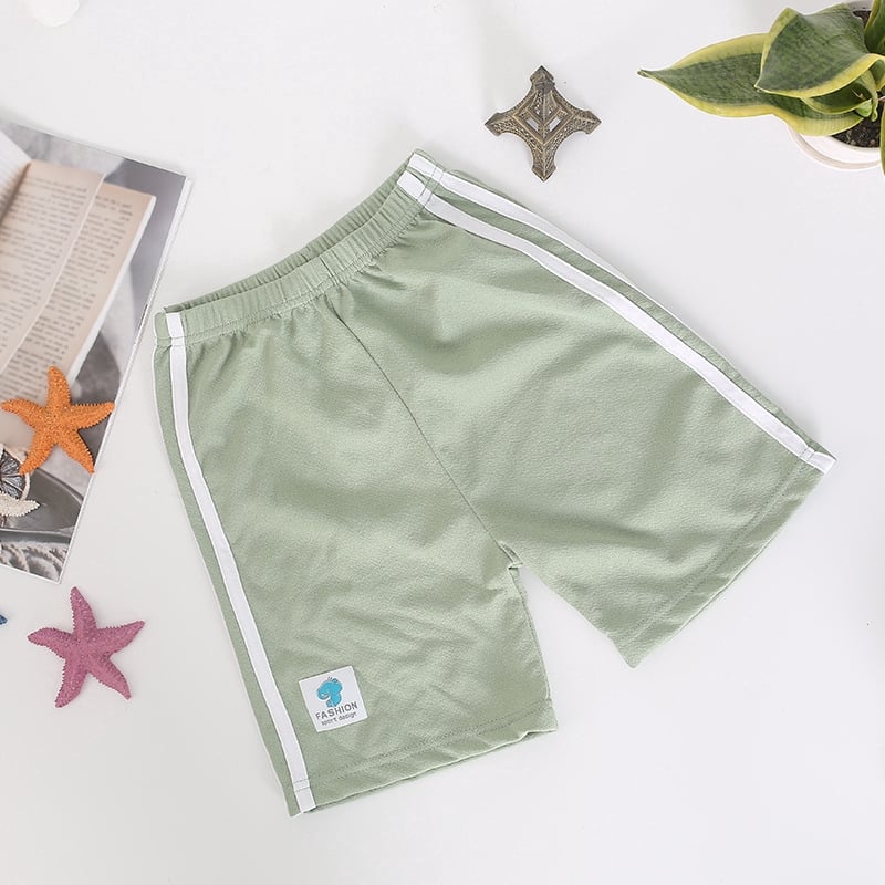 Buy 4 Get 1 Free Double Stripe Casual Shorts for Kids