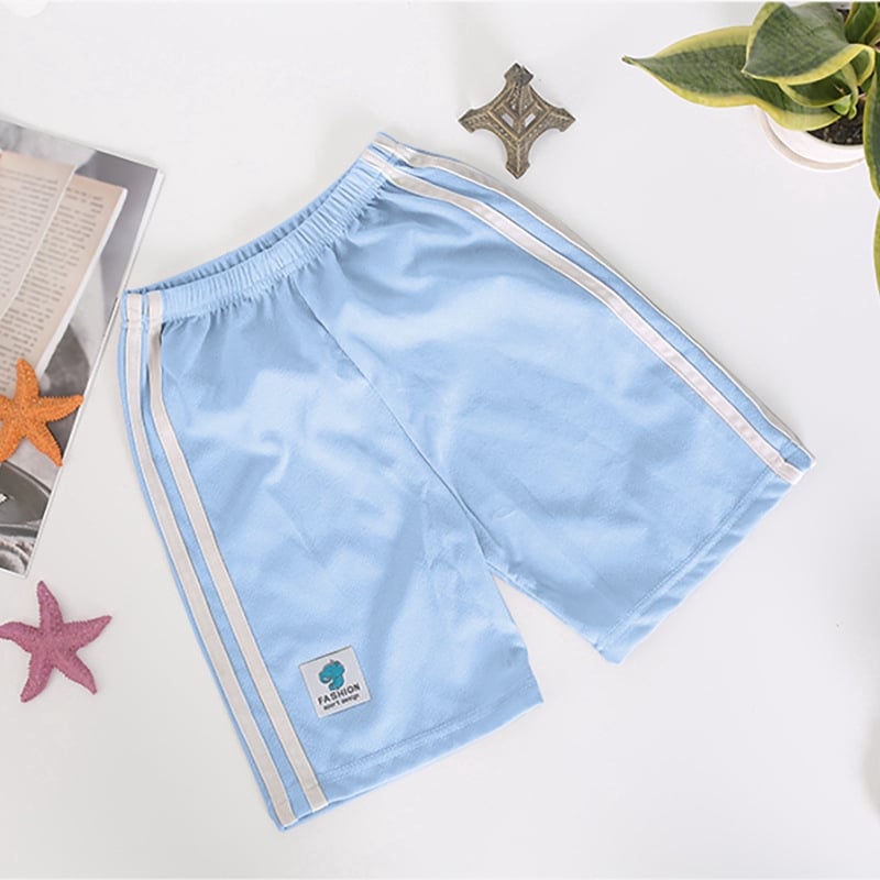 Buy 4 Get 1 Free Double Stripe Casual Shorts for Kids
