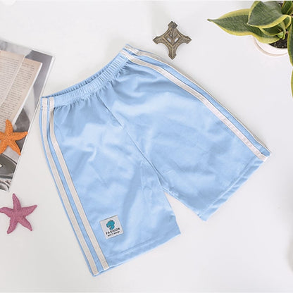 Buy 4 Get 1 Free Double Stripe Casual Shorts for Kids