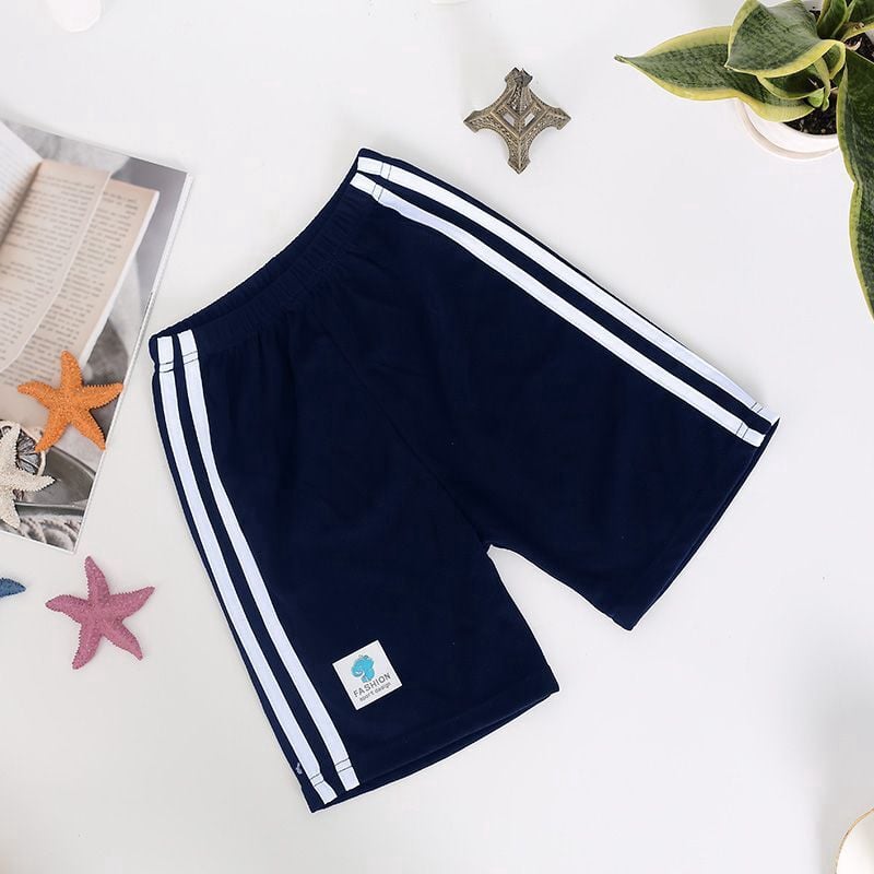 Buy 4 Get 1 Free Double Stripe Casual Shorts for Kids