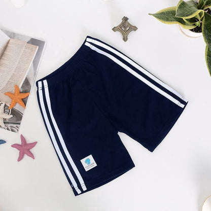 Buy 4 Get 1 Free Double Stripe Casual Shorts for Kids
