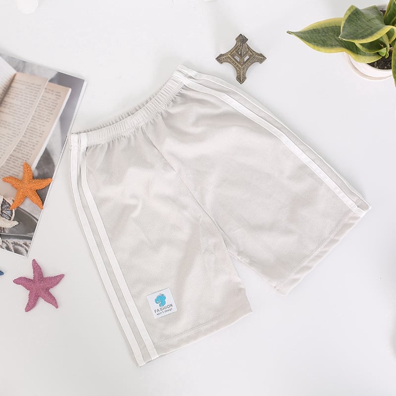 Buy 4 Get 1 Free Double Stripe Casual Shorts for Kids