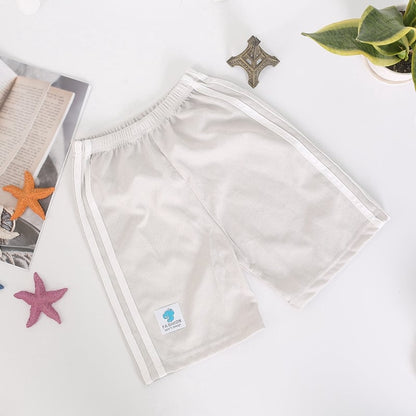 Buy 4 Get 1 Free Double Stripe Casual Shorts for Kids