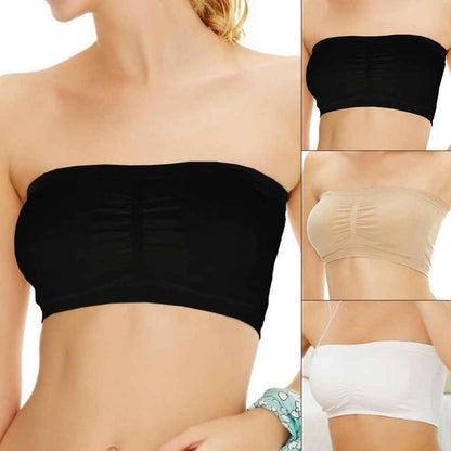 UN-PADDED STRAPLESS TUBE BRA