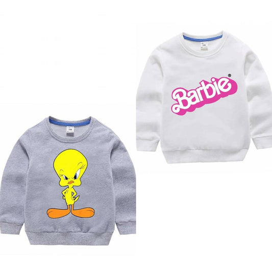 Pack of 2 Printed Sweat Shirts for Kids