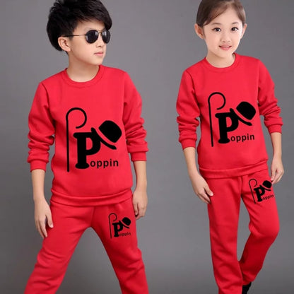 Poppin Unisex Tracksuit for Kids
