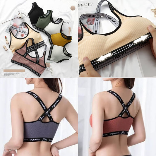 Cross Belt High Lift Sports Bra