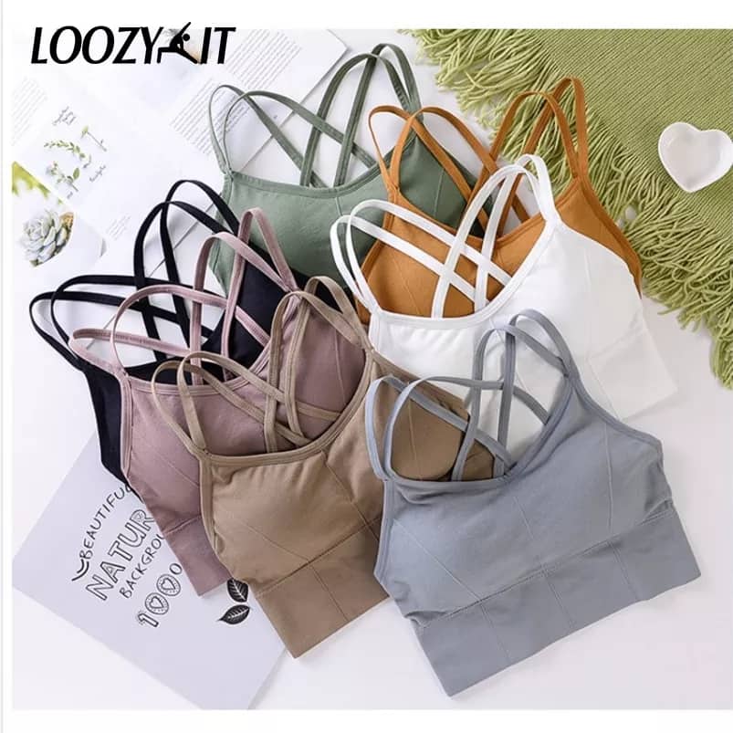 Laced Back Bunch Padded Bra