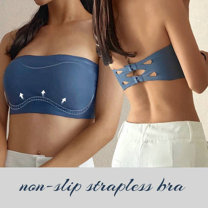 Strapless Padded Seamless Bra with Hooks (Product Code: 101)
