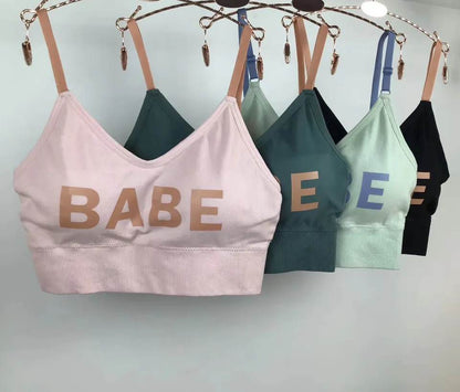 BABE Printed Sports Bra