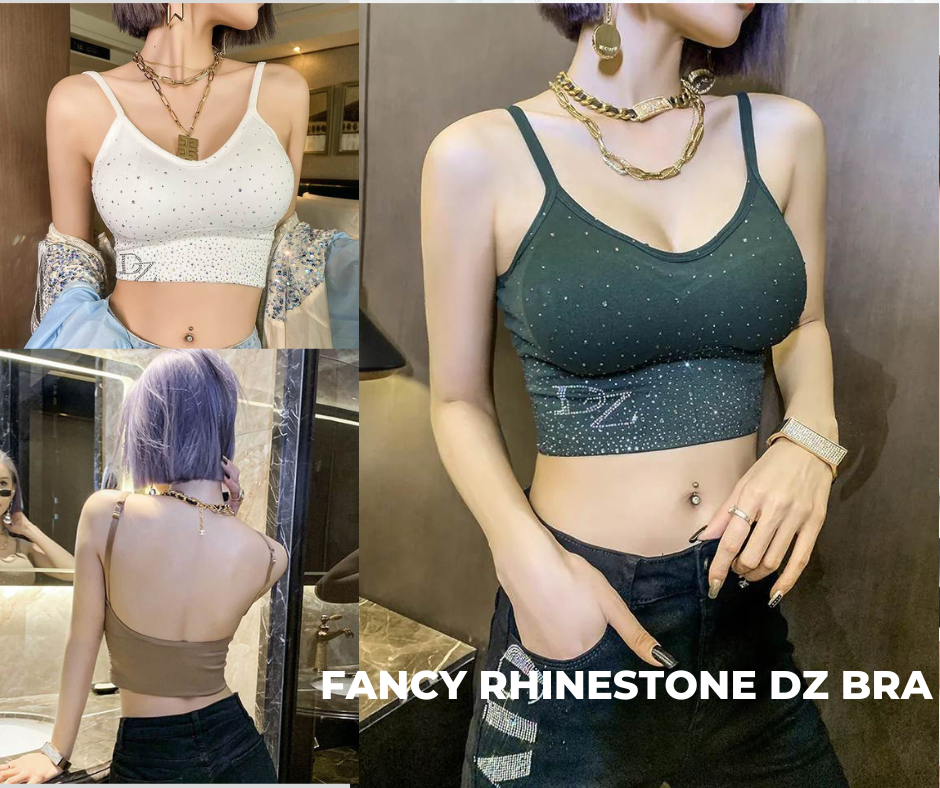 Fancy Rhinestone DZ Bralett (Art-004)