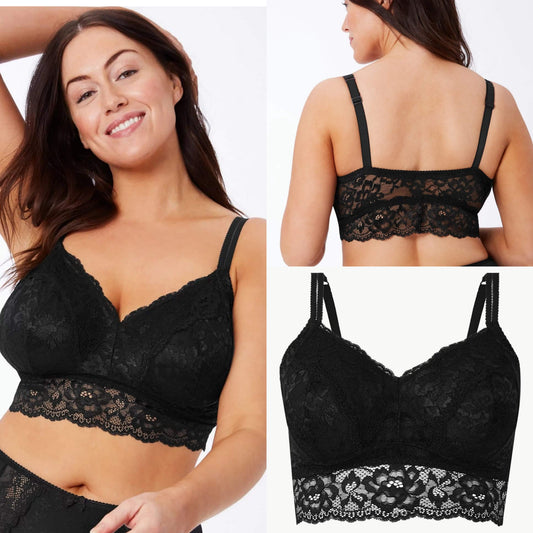 Fancy Lace Net Padded Bra (ART-626)