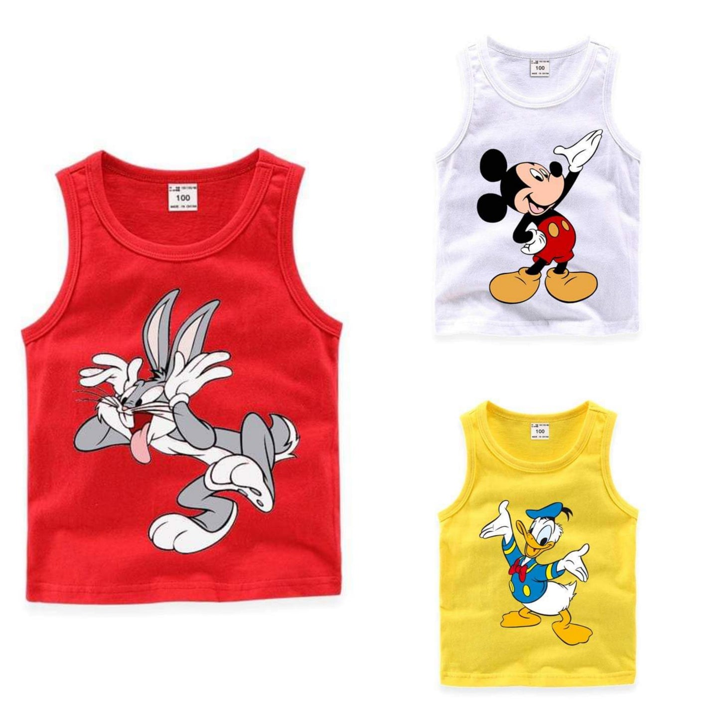 Buy 2 Get 1 Free Sando printed T Shirts for Kids