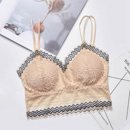 Pack of 2 Fancy Lace Net Padded Bra