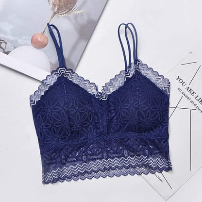 Pack of 2 Fancy Lace Net Padded Bra