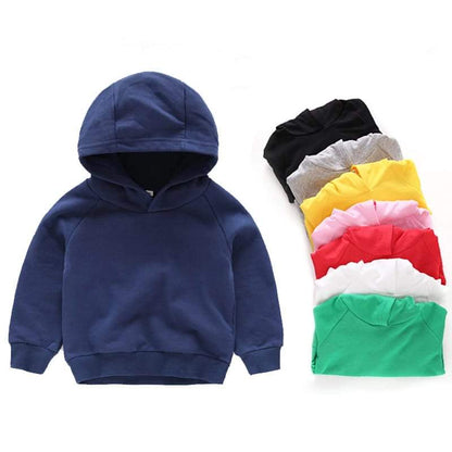 Pack of 3 Plain Kids Hoodies