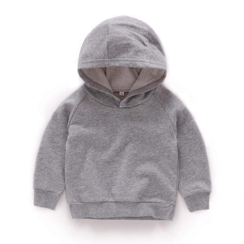 Pack of 3 Plain Kids Hoodies