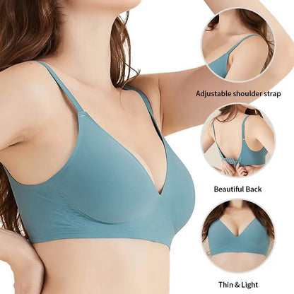 Seamless Unpadded Lycra Bra