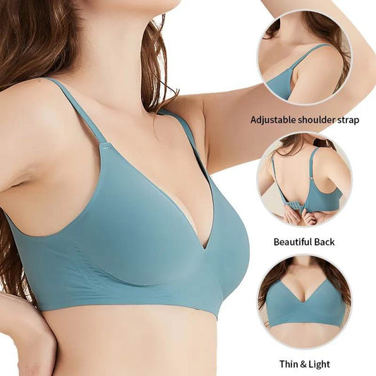 Seamless Unpadded Lycra Bra