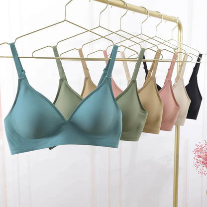 Seamless Unpadded Lycra Bra