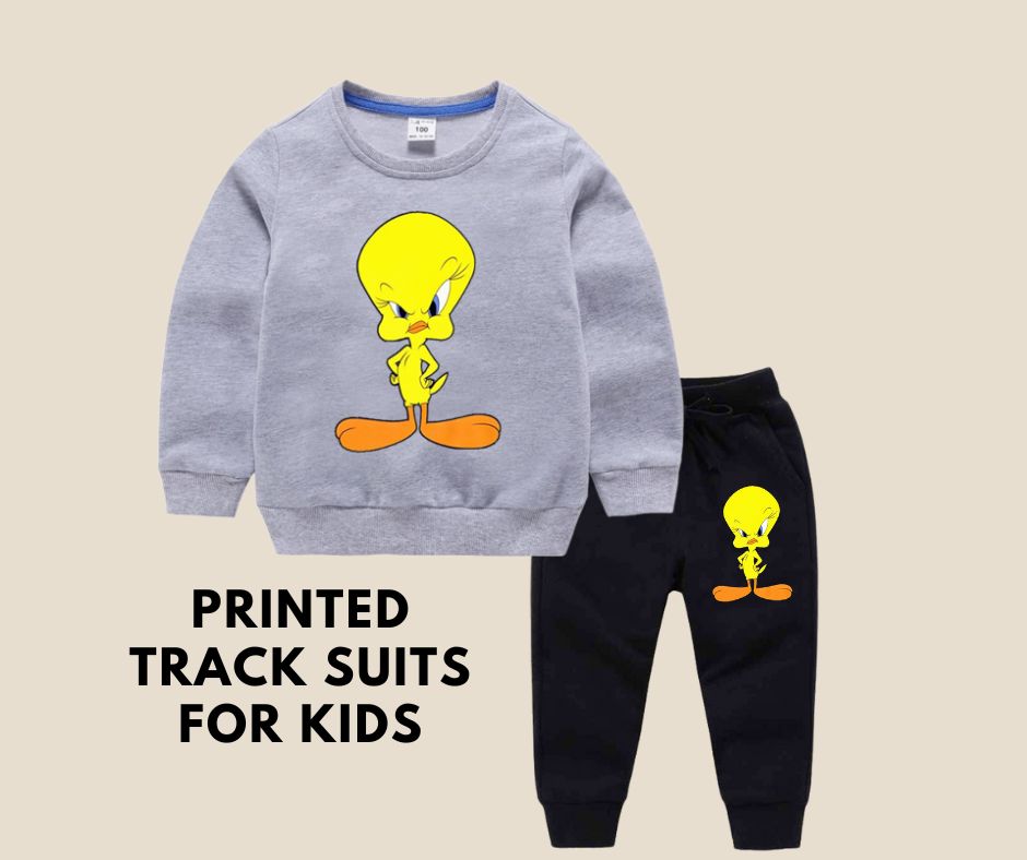 Tweety Printed Track Suit For Kids