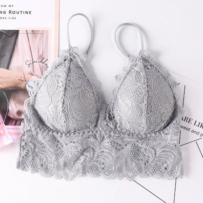Fancy Lace Net Padded Bra (ART-622)