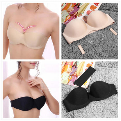 PACK OF 2 THAI STRAPLESS BRA