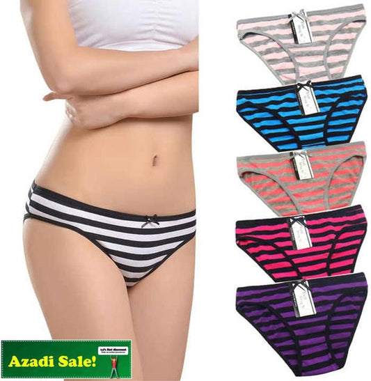 PACK OF 3 STRIPE PANTIES