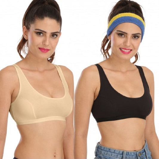 PACK OF 3 LADIES SPORTS BRA (GYM BRA)